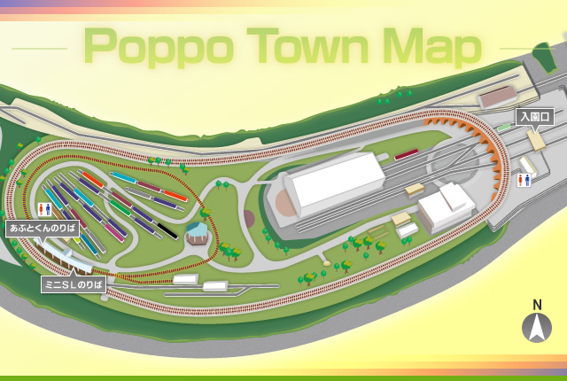 Poppo Town Map